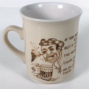 Ashdale Pottery poem mug cup Made in England